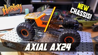 Axial AX24  NEW Chassis and 4WS  Is it worth it [upl. by Harihat319]