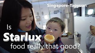 Is Starlux food really that good 星宇航空餐点真这么好吃？ [upl. by Ynetruoc372]