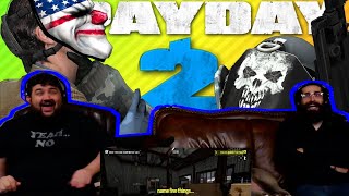 GETTING CHOKESLAMMED FOR MONEY  Payday 2  TheRussianBadger  MICAH REACTS [upl. by Naillig599]