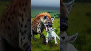 Hyena attack on a baby cow 😭 shorts youtubeshorts [upl. by Epp403]