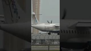 Miami Plane Spotting Landing BahamasAir ATR 72600 [upl. by Naes]