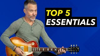 Top 5 Intermediate Guitar Essentials [upl. by Elmina634]