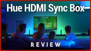 Sync Hue Lights With Your TVPS4Xbox  Philips Hue Play HDMI Sync Box Review [upl. by Anibur]