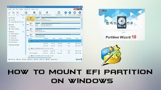 How to Mount EFI Partition on Windows  Hackintosh [upl. by Magree]