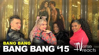 rIVerse Reacts Bang Bang Bollywood Film Title Track  MV Reaction [upl. by Nosemyaj]