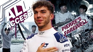 ALL ACCESS  Pierre Gaslys Farewell [upl. by Sarson33]