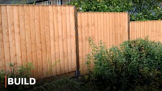 BUILD  How To Install Garden Fencing [upl. by Minne]