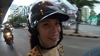 GRAB MOTORBIKE EXPERIENCE BANGKOK THAILAND [upl. by Simonne]