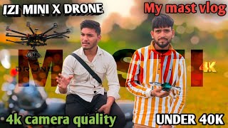 Unboxing my first drone Izi miniX drone  Most Cheapest Drone in India best drone dji [upl. by Carney]