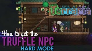 How to get the Truffle NPC in Terraria [upl. by Natassia185]