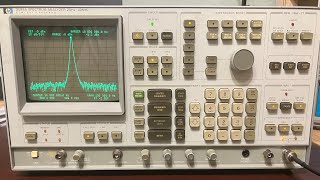 HP 3585A Spectrum Analyzer Part 2 [upl. by Niltyak]