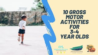 10 Gross Motor Activities for 34 Year Olds [upl. by Nuaj]