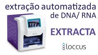 Extração automatizada de DNA e RNA  EXTRACTA 32  LOCCUS [upl. by Acisey]