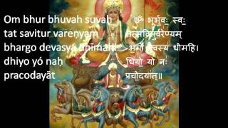 Gayatri Mantra Savitr 108 Repetitions [upl. by Marcin]