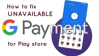 How to fix UNAVAILABLE payment for Play store [upl. by Andi]