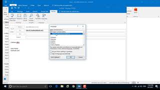 Curso Microsoft Outlook 2016  Configurar corrección automática y cambiar idioma del diccionario [upl. by Kyrstin]