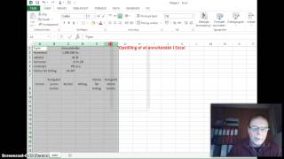 Annuitetslån i Excel [upl. by Ole192]