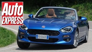 Fiat 124 Spider review Is it a true Italian sports car [upl. by Yasmeen]