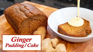 Ginger  Cake  bread pudding Easy recipe [upl. by Meibers]