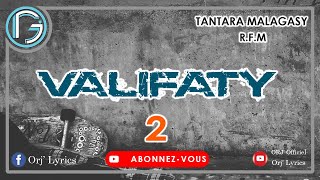 TANTARA MALAGASY  VALIFATY Fiz 2 RFM [upl. by Sucramd]