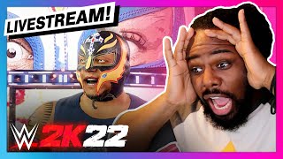 WWE 2K22  Rey Mysterio 2K Showcase Mode UpUpDownDown Streams [upl. by Llertram]