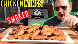 How to Smoke Chicken Wings  Pit Boss Vertical Smoker [upl. by Oriane]