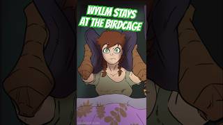 When Maya convinces Wyllm to stay the Night at the Birdcage shorts [upl. by Dyanna896]