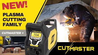 The NEW Cutmaster Family of Plasma Cutters from ESAB [upl. by Nailimixam]