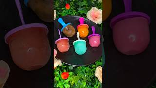 5 different flavour popsicle icecrean homemade drink shorts Itsmuntahakhanam [upl. by Glinys]