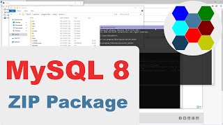 How To Install MySQL ZIP Package v80 On Windows [upl. by Lehcin]