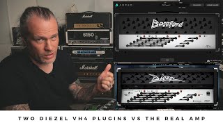 Two DIEZEL VH4 PLUGINS vs THE REAL AMP [upl. by Etep]