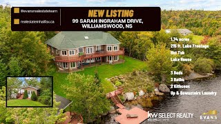 Lakefront Property for Sale  99 Sarah Ingraham Drive NS [upl. by Couq484]