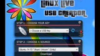 How to create Linux Live USB Linux Live Usb creator Win 10 [upl. by Stratton]