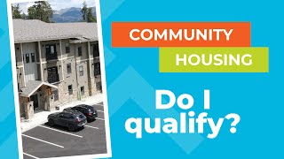 Do I qualify for community housing [upl. by Horton]