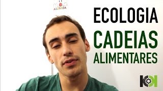 Ecologia  Cadeias Alimentares [upl. by Zerline]