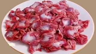 Chicken GIZZARD recipe How to Cook Chicken Gizzard Unbelievably Delicious and Cheap [upl. by Enelrae]