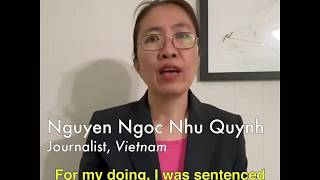 FreeThePress Nguyen Ngoc Nhu Quynh Me Nam [upl. by Ardnuaed]