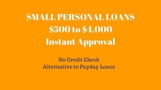 No Credit Check Loans Online Instant Approval [upl. by Aerdnahc]