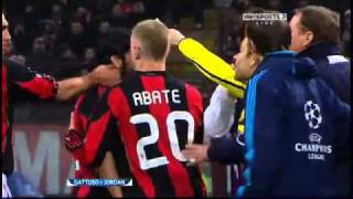 Gattuso vs Joe Jordan  Flamini horror tackle [upl. by Velasco]