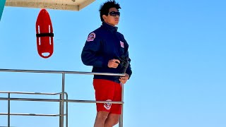 Huntington Beach Lifeguard Tryouts For Summer 2023 [upl. by Nuj]