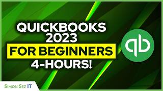 QuickBooks Desktop 2023 Training for Beginners 4 Hours QuickBooks Tutorial Crash Course [upl. by Monney]