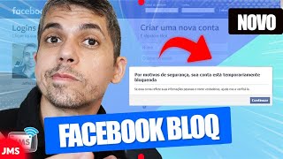 CONTA DO FACEBOOK BLOQUEADA A ÚNICA SOLUÇÃO OFICIAL [upl. by Jenda591]