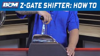 How to Shift a BampM ZGate Shifter [upl. by Nylyoj]