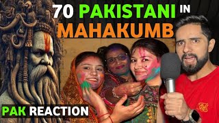 70 PAKISTANIS IN MAHAKUMBH VIDEO VIRAL ON SOCIAL MEDIA PAK PUBLIC REACTION ON INDIA REAL TV LATEST [upl. by Marja]