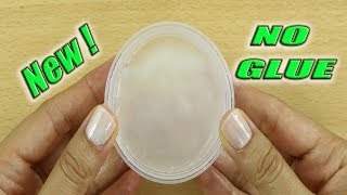 2 Ingredient Slime Recipes Tested💦 HOW TO MAKE CLEAR SLIME WITHOUT GLUE 💦 No Glue No Borax [upl. by Dorian]