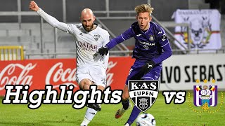 Highlights Matchday 20  KAS Eupen vs RSC Anderlecht 20 [upl. by Esinrahc]