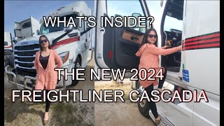 FREIGHTLINER CASCADIA 2024 CAB TOUR [upl. by Alair]