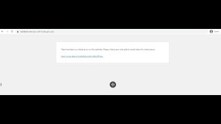 Fix  There Has Been A Critical Error On Your Website [upl. by Niassuh966]