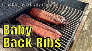 BABY BACK RIBS  CharGriller Charcoal Grill [upl. by Yt985]