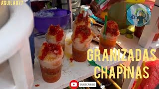 Como se preparan las Granizadas en Guatemala Las famosas Granizadas hawaiana o Raspados Guatemala [upl. by Sutton]